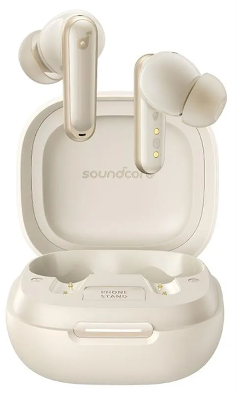 Bluetooth-гарнітура Anker SoundCore P40i Oat White (A3955G21) - мініатюра 6