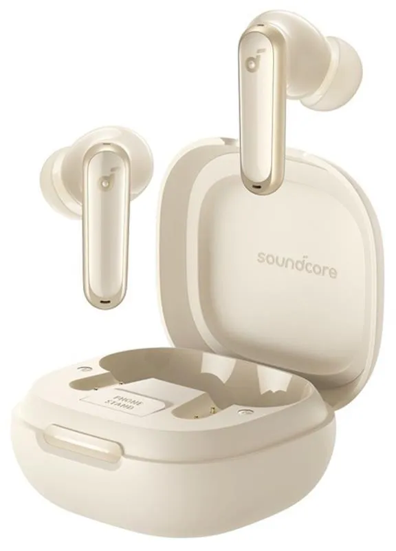 Bluetooth-гарнітура Anker SoundCore P40i Oat White (A3955G21) - мініатюра 9
