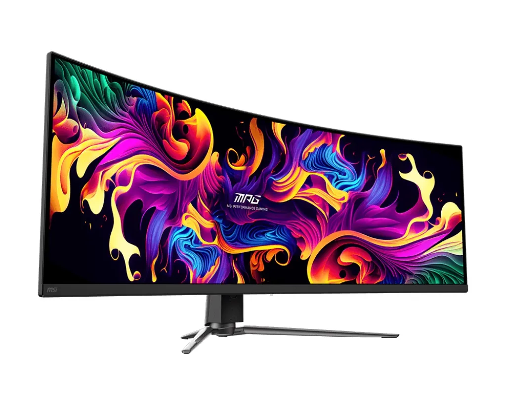 Монітор MSI 49" MPG 491CQP QD-OLED Black Curved 144Hz - зображення 1