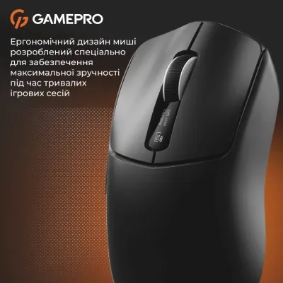 Мишка GamePro Genesis Ranker Wireless/Bluetooth/USB-C Black (GM012B) - мініатюра 9