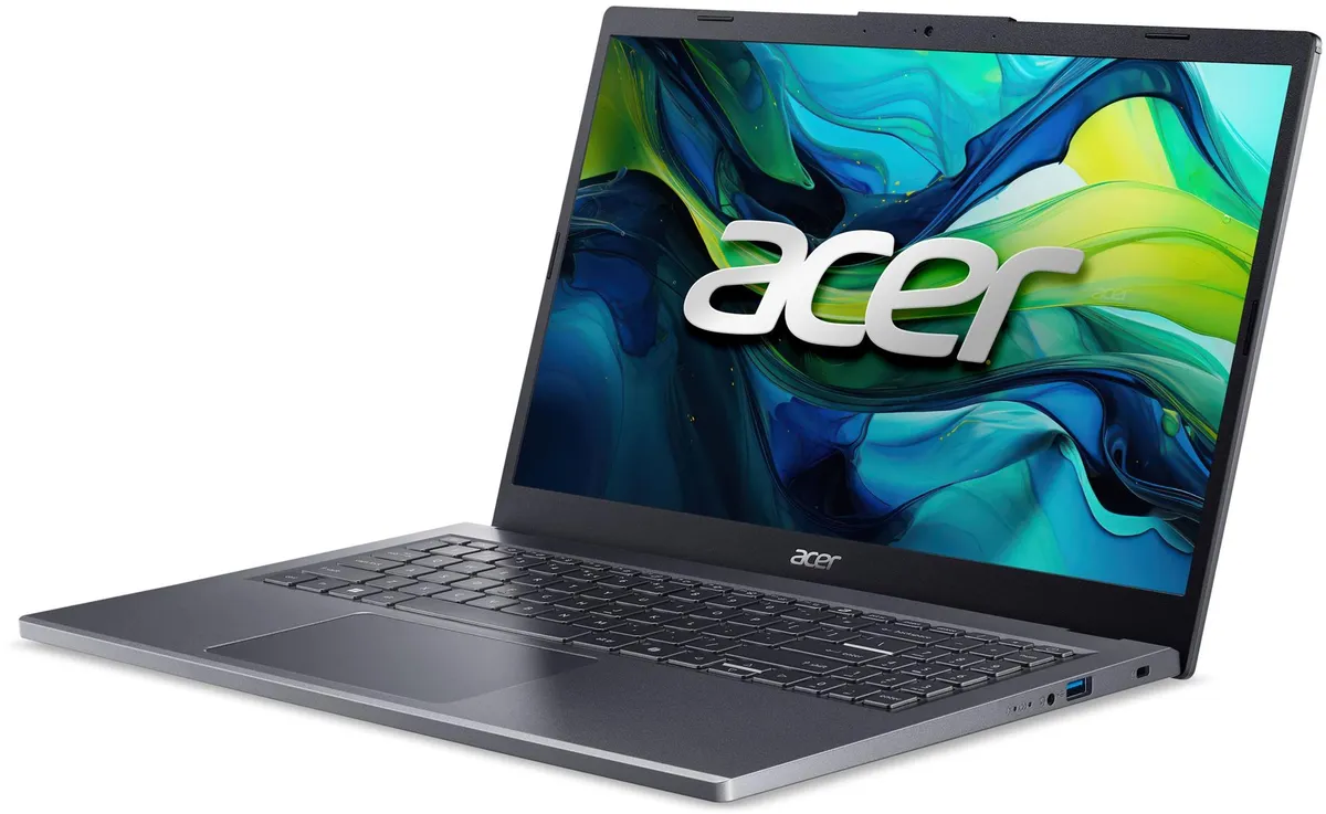 Ноутбук Acer Aspire 15 A15-51M-741U (NX.KXTEU.005) Steel Gray - мініатюра 3