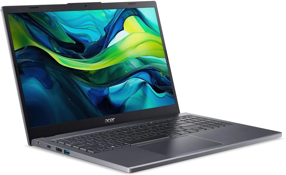 Ноутбук Acer Aspire 15 A15-51M-514J (NX.KXTEU.007) Steel Gray - мініатюра 2