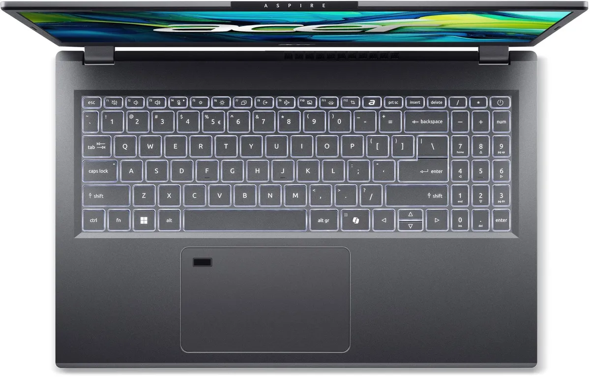 Ноутбук Acer Aspire 15 A15-51M-514J (NX.KXTEU.007) Steel Gray - мініатюра 5