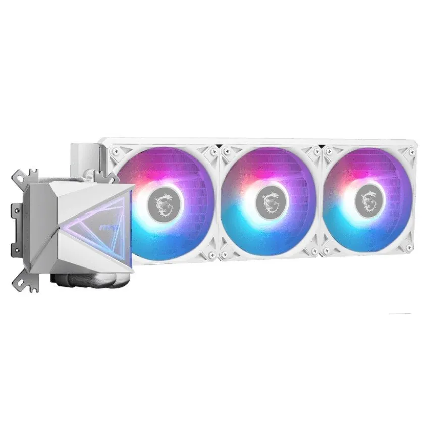 Система водяного охолодження MSI MAG CoreLiquid I360 White - зображення 1