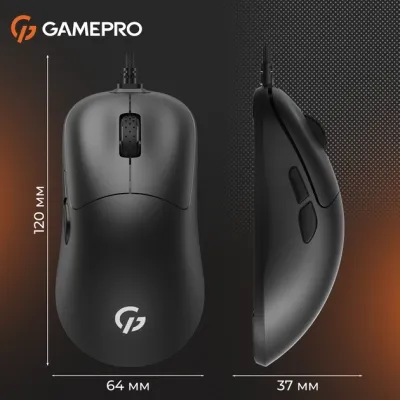 Мишка GamePro GM690B USB Black (GM690B) - мініатюра 5