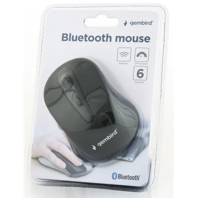 Мишка Gembird MUSWB2 Bluetooth Black (MUSWB2) - мініатюра 4