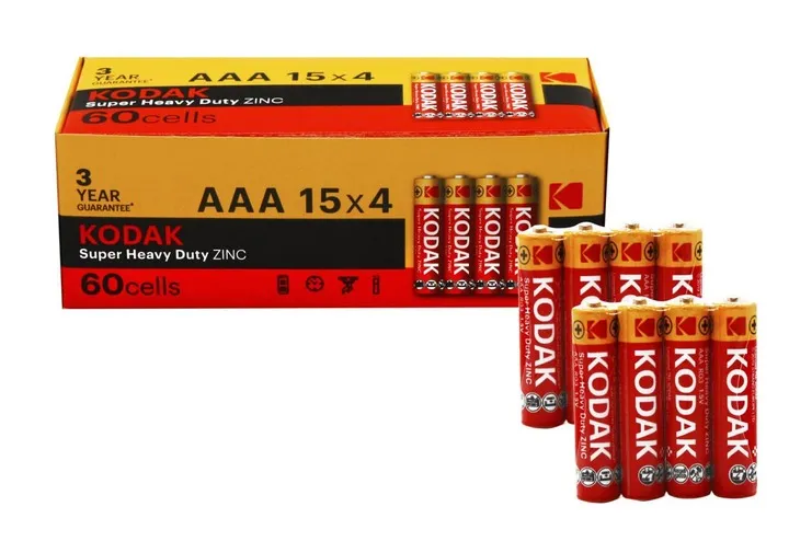 Батарейка Kodak Super Heavy Duty AAA/R3 60шт/уп - зображення 1