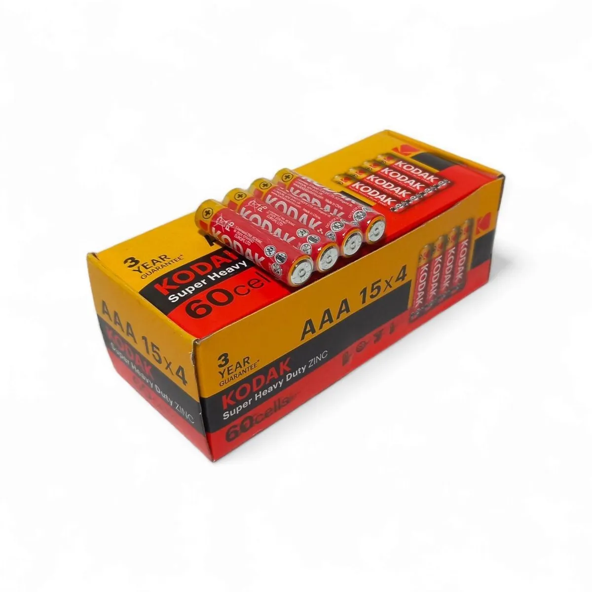Батарейка Kodak Super Heavy Duty AAA/R3 60шт/уп - мініатюра 6