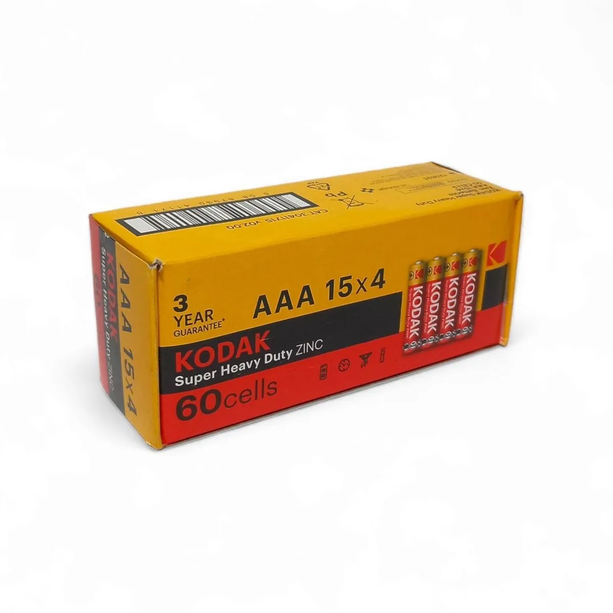 Батарейка Kodak Super Heavy Duty AAA/R3 60шт/уп - мініатюра 8