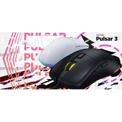 Мишка Hator Pulsar 3 USB Black (HTM610) - мініатюра 7