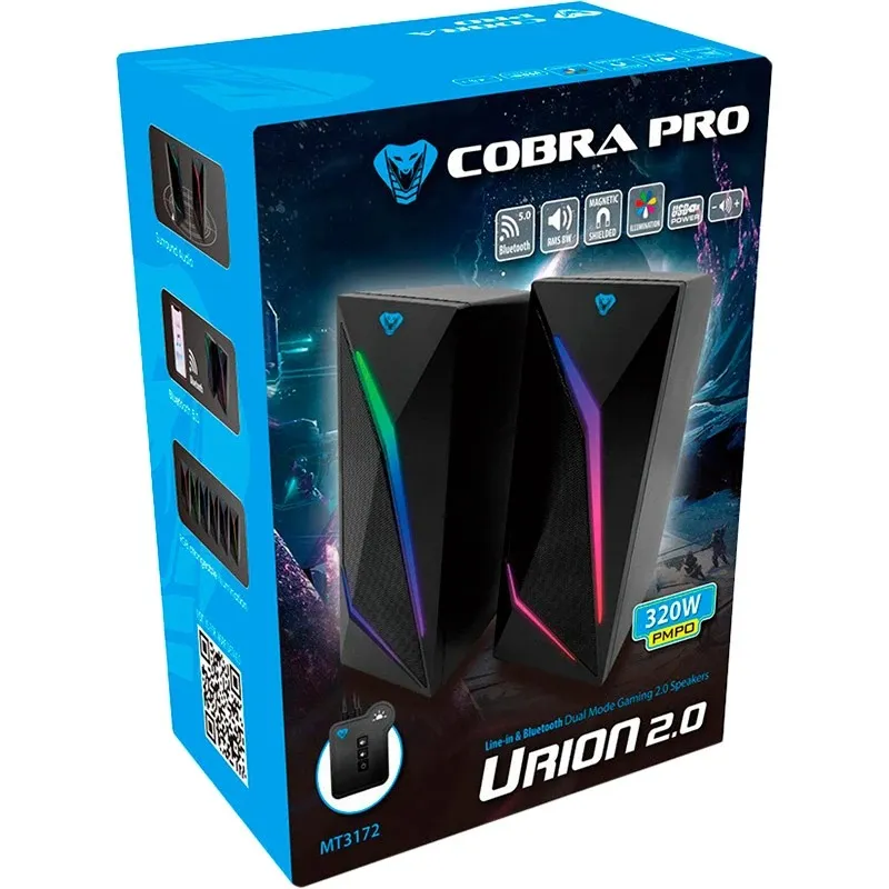 Акустична система Media-Tech Cobra Pro Urion Black (MT3172) - мініатюра 4