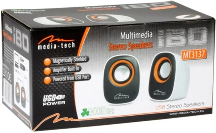 Акустична система Media-Tech IBO White (MT3137W) - мініатюра 3