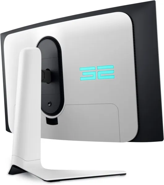 Монітор Dell 32" AW3225QF (210-BLLV) QD OLED Black/White 240Hz - мініатюра 3