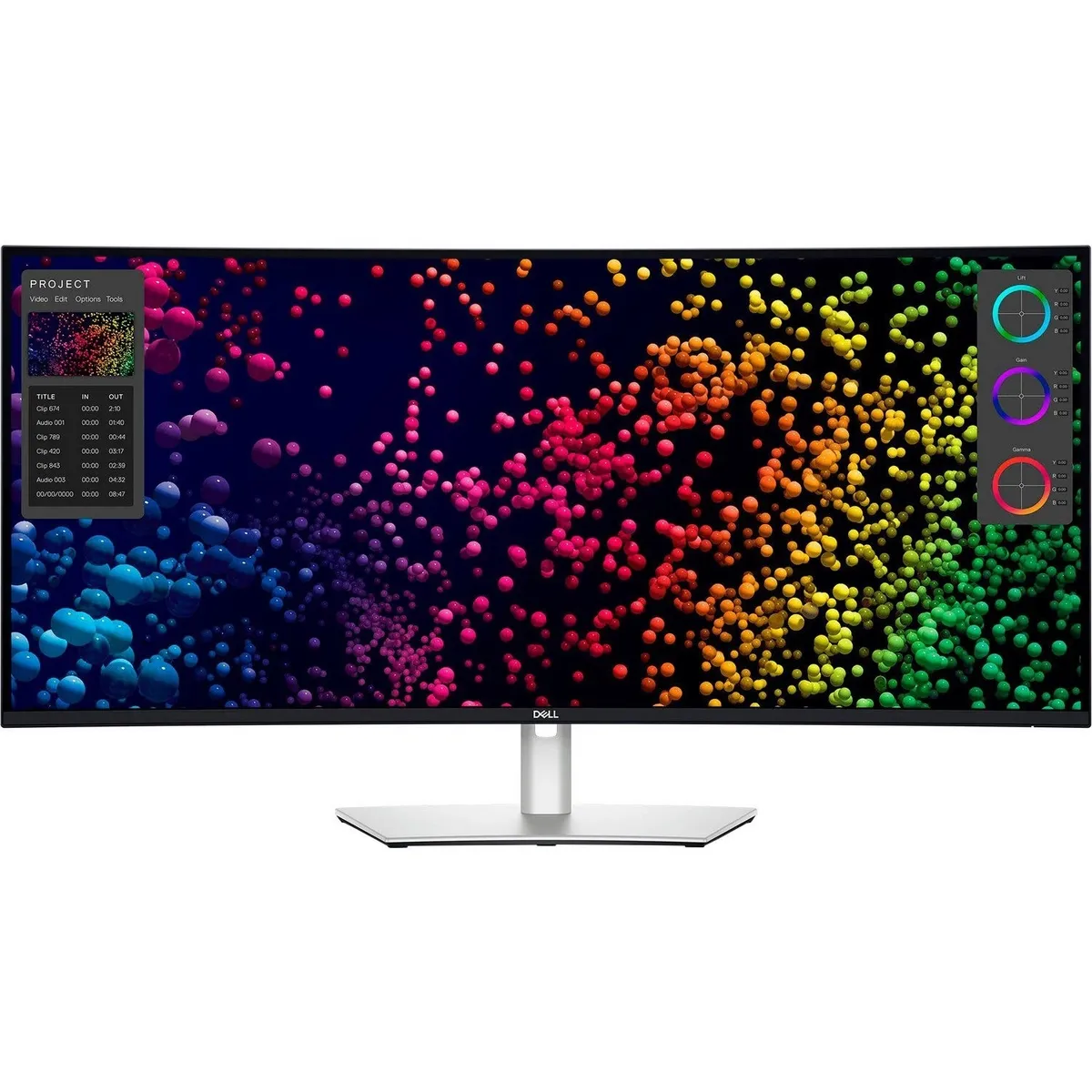 Монітор Dell 39.7" U4025QW (210-BMDV) IPS Black/White 120Hz - мініатюра 7