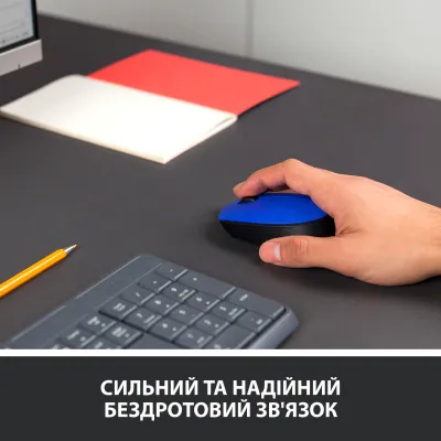 Мишка Logitech M171 Blue (910-004640) - мініатюра 3