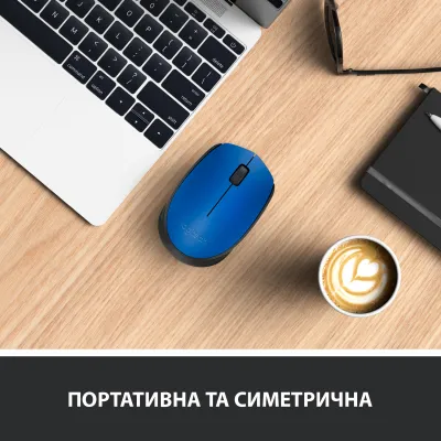 Мишка Logitech M171 Blue (910-004640) - мініатюра 4