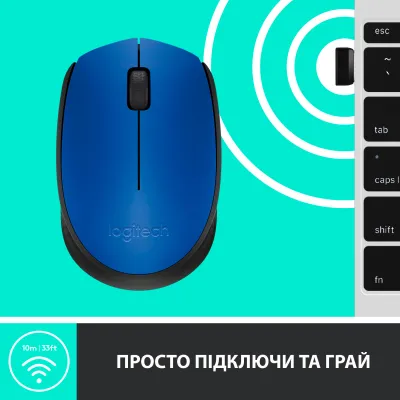 Мишка Logitech M171 Blue (910-004640) - мініатюра 5