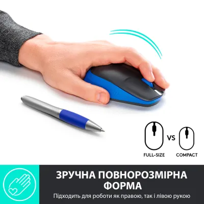 Мишка Logitech M190 Blue (910-005907) - мініатюра 4