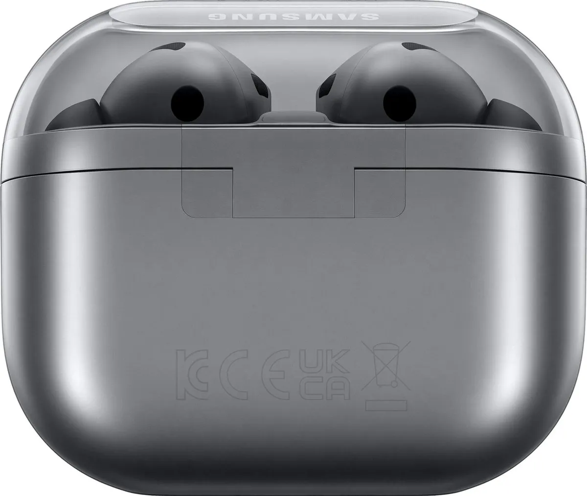 Bluetooth-гарнітура Samsung Galaxy Buds3 Pro Silver (SM-R630NZAASEK) - мініатюра 4