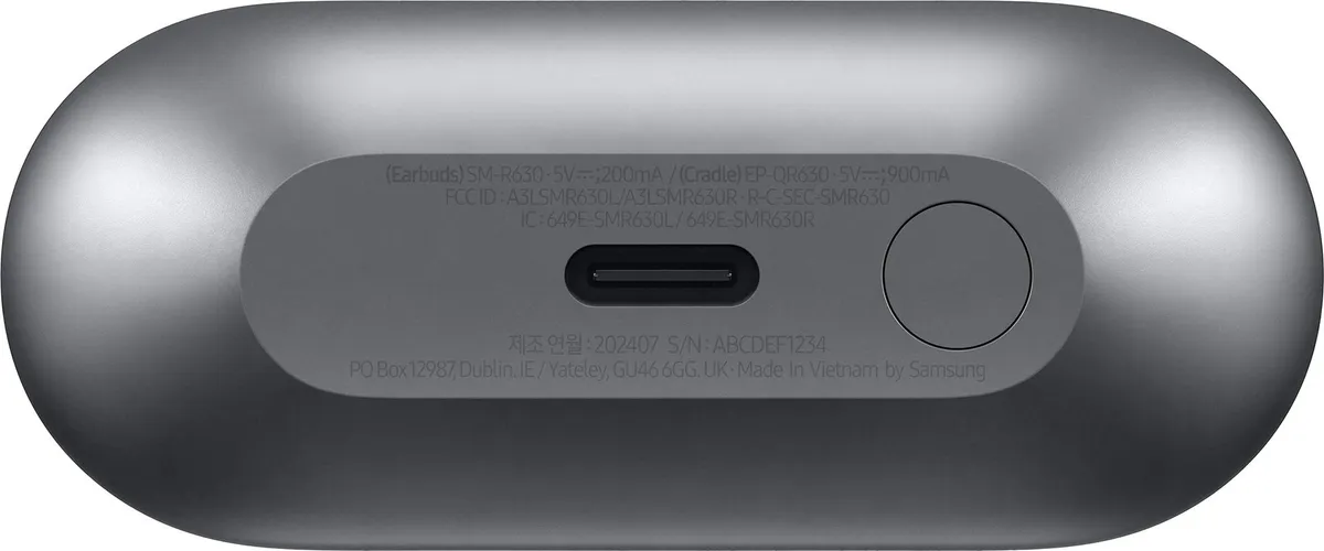 Bluetooth-гарнітура Samsung Galaxy Buds3 Pro Silver (SM-R630NZAASEK) - мініатюра 5