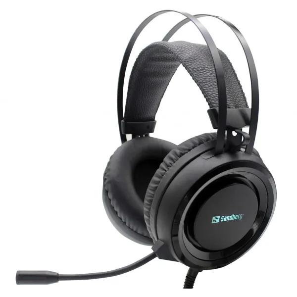 Гарнітура Sandberg Dominator Headset RGB Black (126-22) - зображення 1
