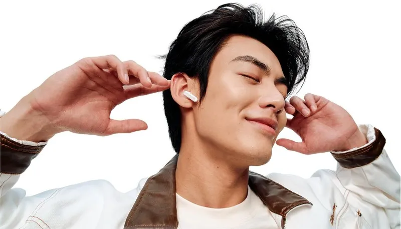 Bluetooth-гарнітура Xiaomi Redmi Buds 6 Active White (BHR8391GL) - мініатюра 4