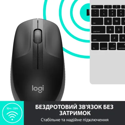 Мишка Logitech M190 Charcoal (910-005905) - мініатюра 5
