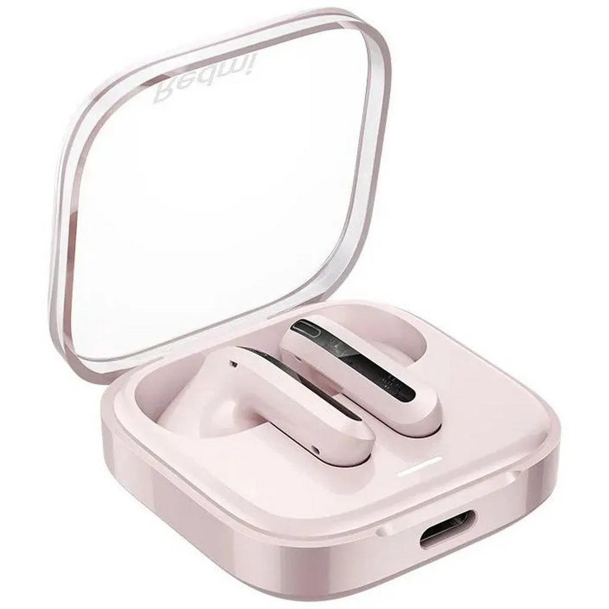 Bluetooth-гарнітура Xiaomi Redmi Buds 6 Active Transparent Pink (BHR8395GL) - мініатюра 2