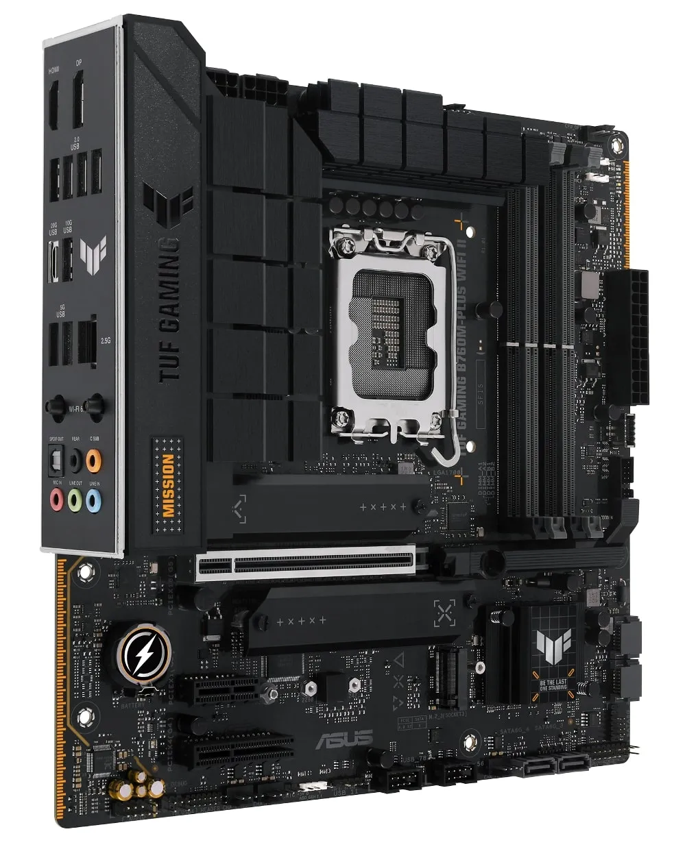 Материнська плата Asus TUF Gaming B760M-Plus WiFi II Socket 1700 - мініатюра 2