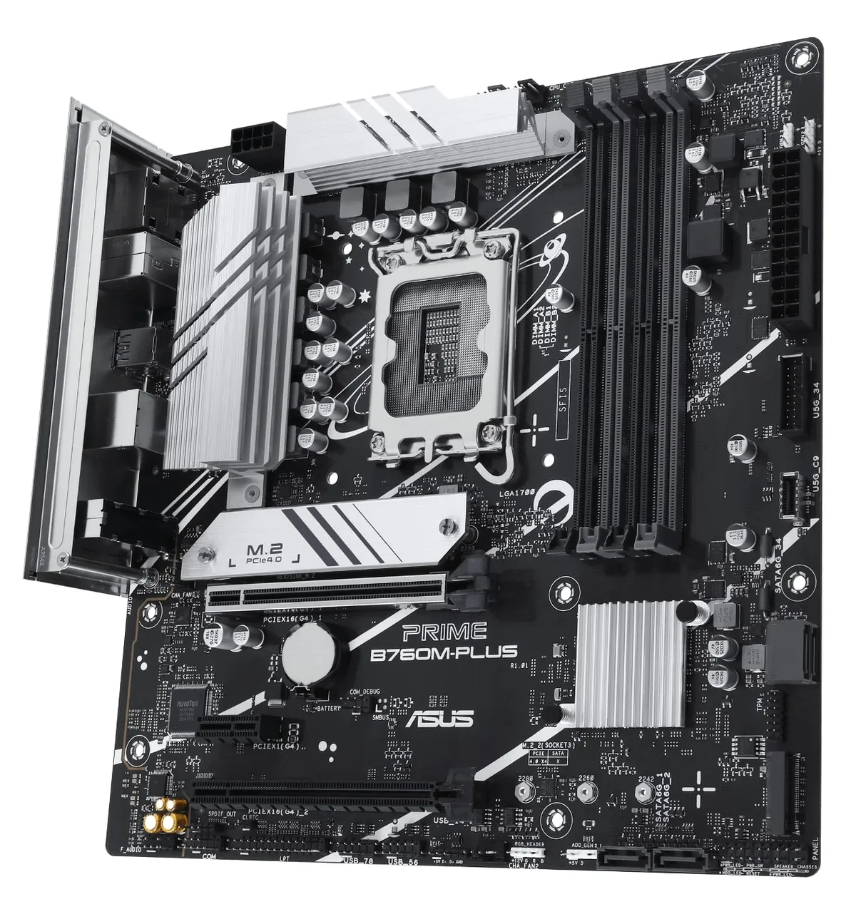 Материнська плата Asus Prime B760M-Plus Socket 1700 - мініатюра 4
