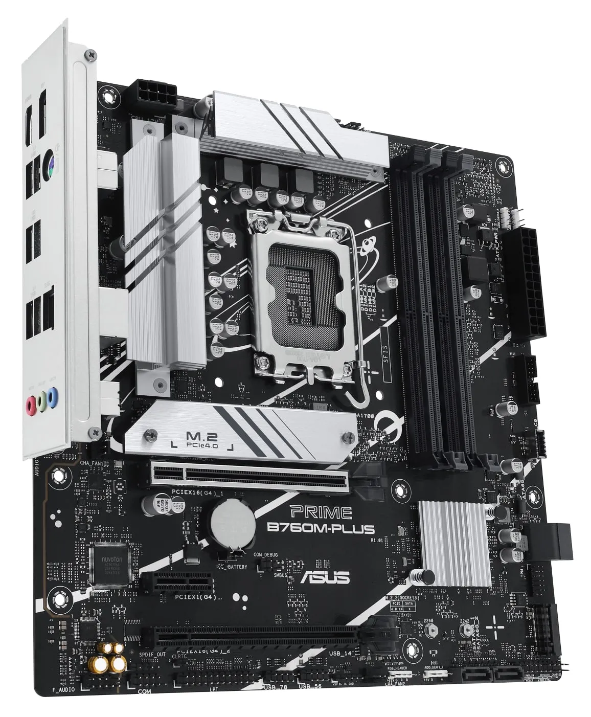Материнська плата Asus Prime B760M-Plus Socket 1700 - мініатюра 5