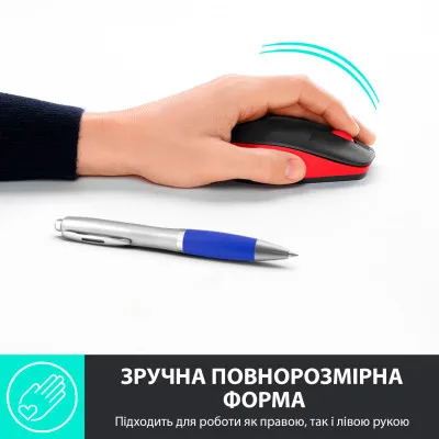 Мишка Logitech M190 Red (910-005908) - мініатюра 4