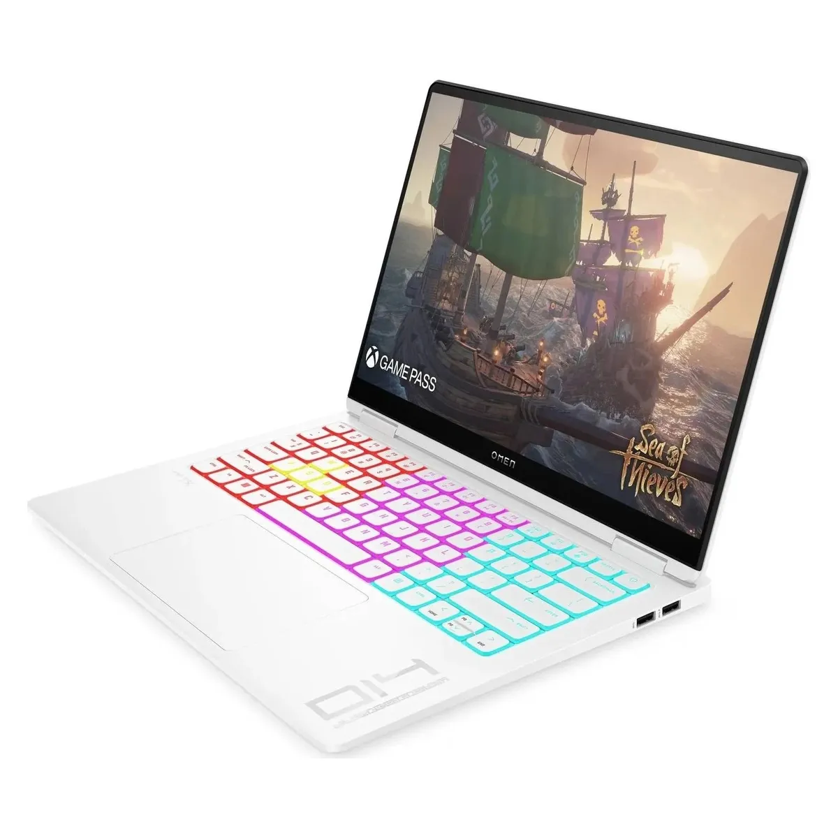 Ноутбук HP Omen Gaming 14-fb0022ua (A49ZSEA) White - мініатюра 3