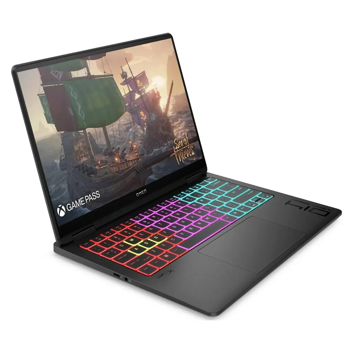 Ноутбук HP Omen Gaming 14-fb0023ua (A49ZTEA) Black - мініатюра 2
