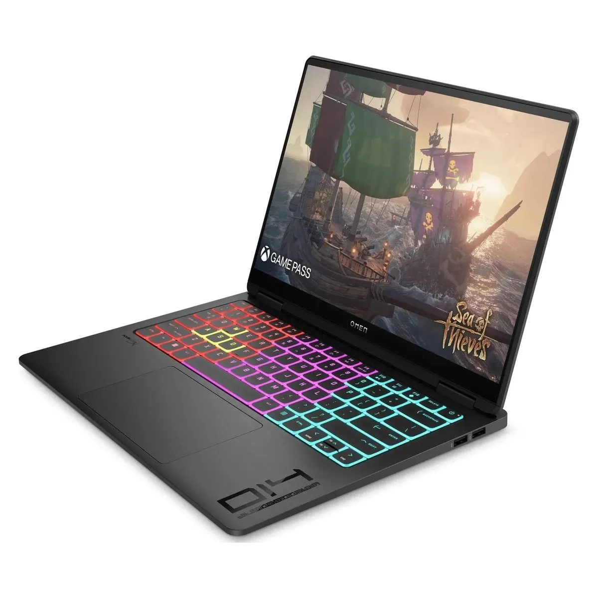 Ноутбук HP Omen Gaming 14-fb0023ua (A49ZTEA) Black - мініатюра 3