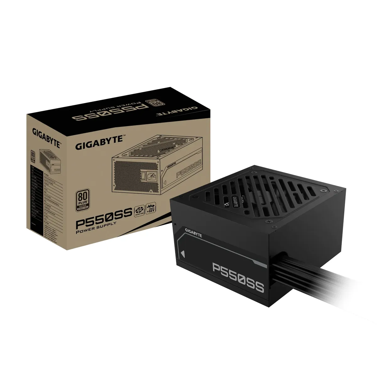 Блок живлення Gigabyte 550W GP-P550SS - мініатюра 7