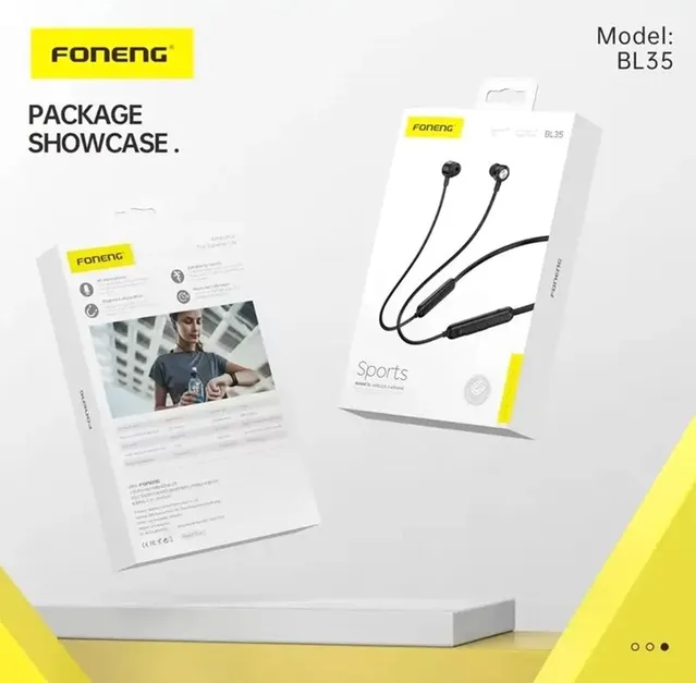 Bluetooth-гарнітура Foneng Neckband Sport (BL35) - мініатюра 4