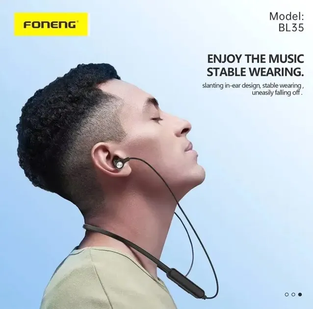 Bluetooth-гарнітура Foneng Neckband Sport (BL35) - мініатюра 9