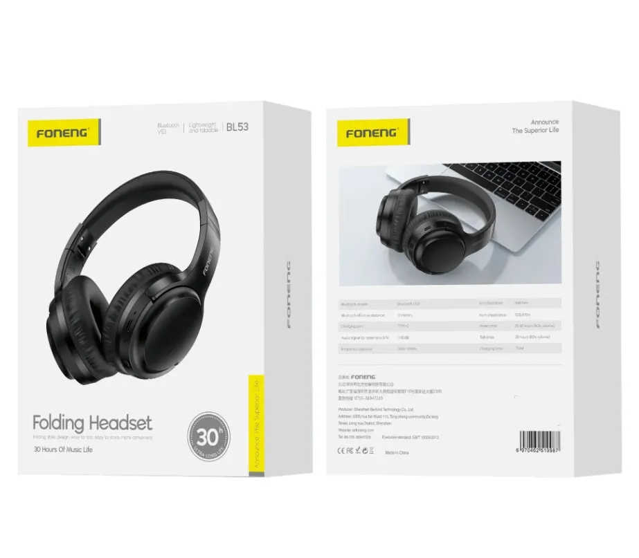 Навушники Foneng Neckband Sport (BL53-BL) - мініатюра 2