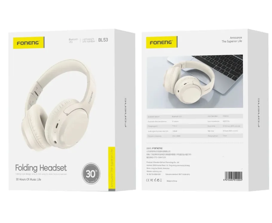 Навушники Foneng Neckband Sport (BL53-BG) - мініатюра 2