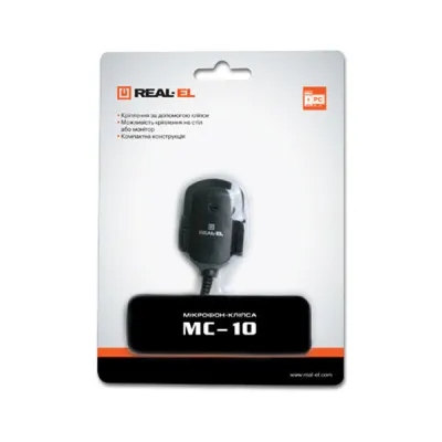 Мікрофон REAL-EL MC-10 - мініатюра 2