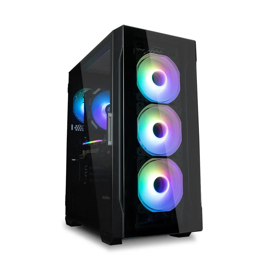 Корпус Zalman i3 Neo TG Black (I3NEOTGBLACK) без БЖ - зображення 1