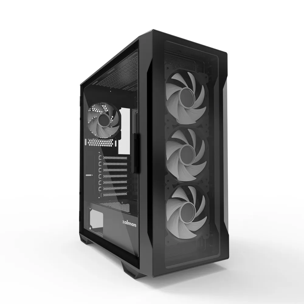 Корпус Zalman i3 Neo TG Black (I3NEOTGBLACK) без БЖ - мініатюра 3