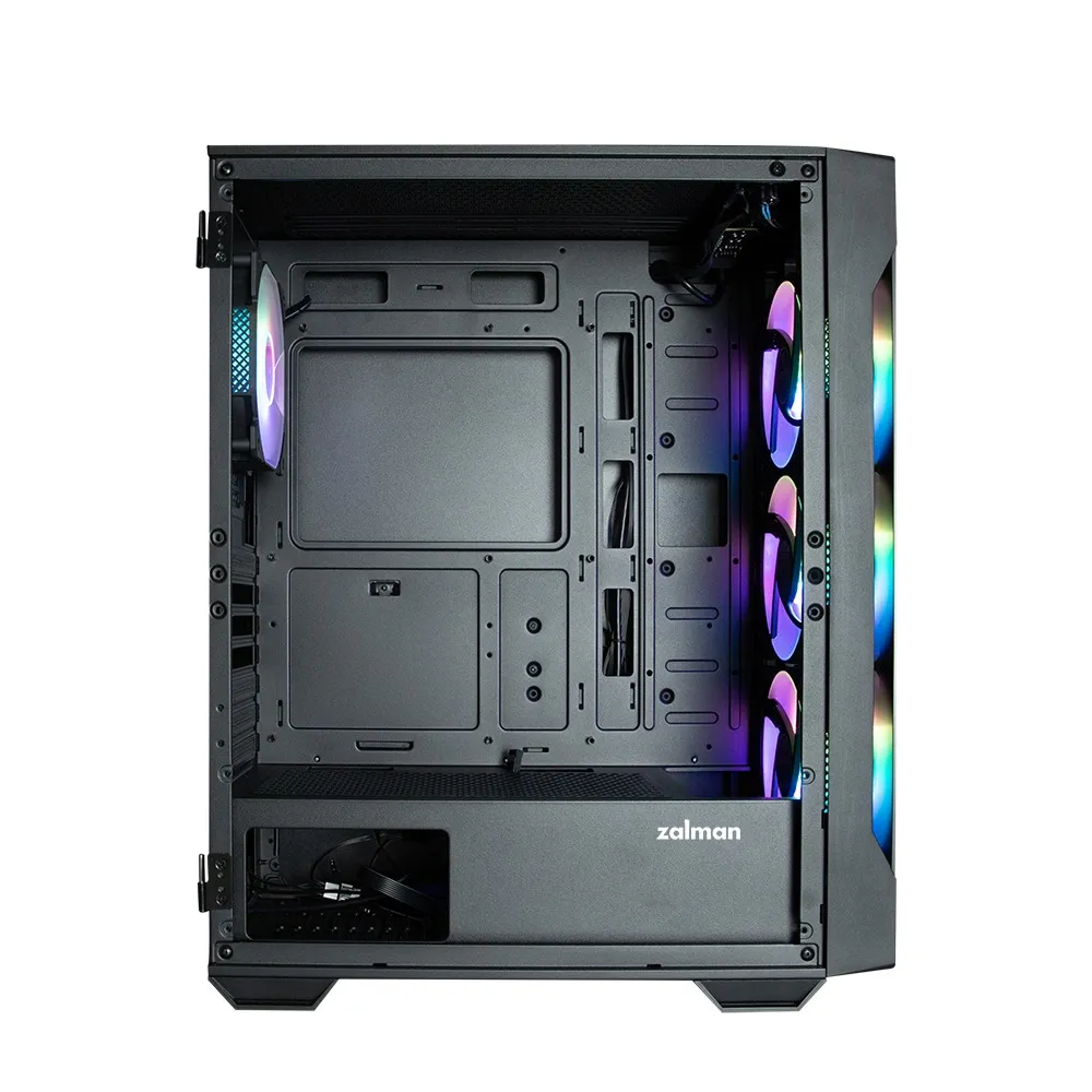 Корпус Zalman i3 Neo TG Black (I3NEOTGBLACK) без БЖ - мініатюра 6