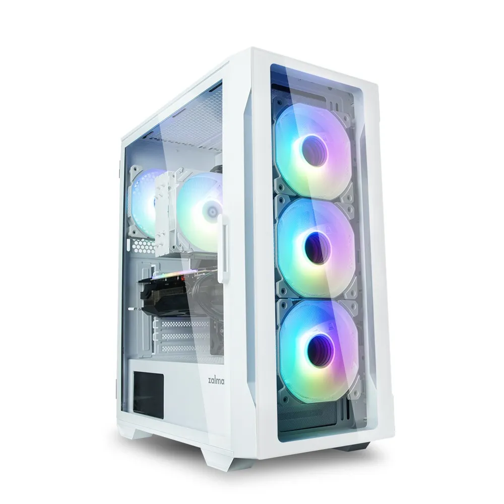Корпус Zalman i3 Neo TG White без БЖ - зображення 1
