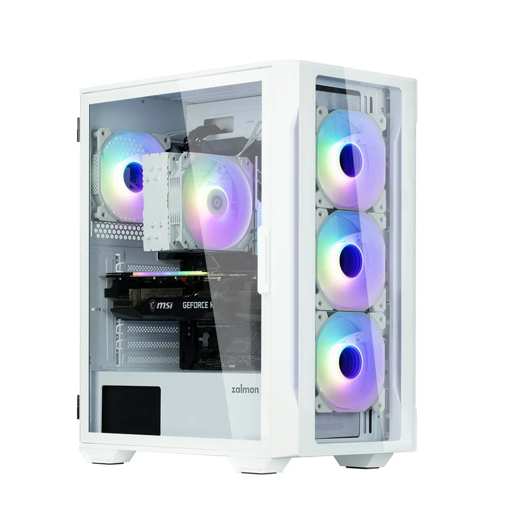 Корпус Zalman i3 Neo TG White без БЖ - мініатюра 5