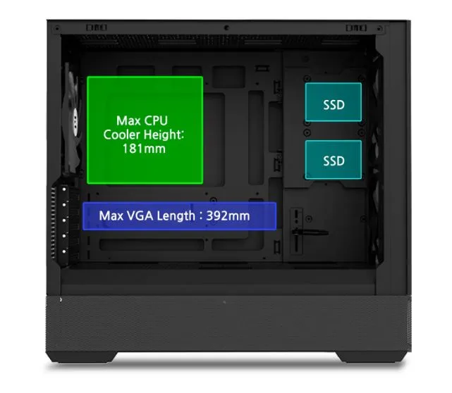 Корпус Zalman P30 Air Black без БЖ - мініатюра 19