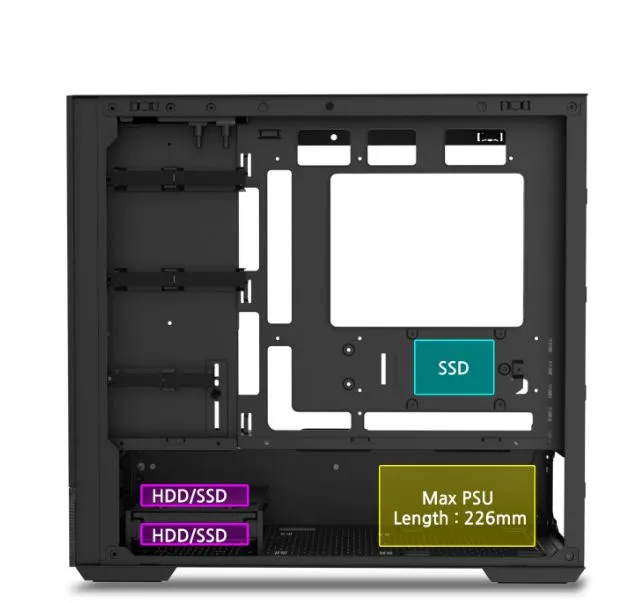 Корпус Zalman P30 Air Black без БЖ - мініатюра 24