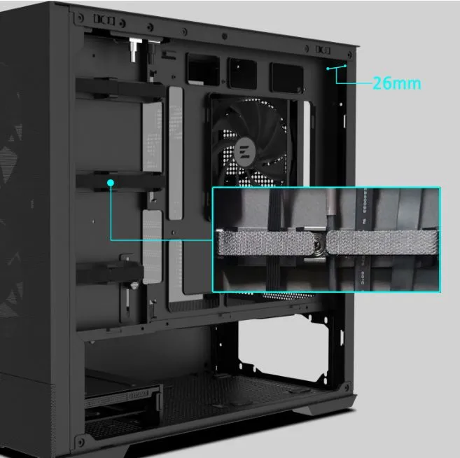 Корпус Zalman P30 Air Black без БЖ - мініатюра 26