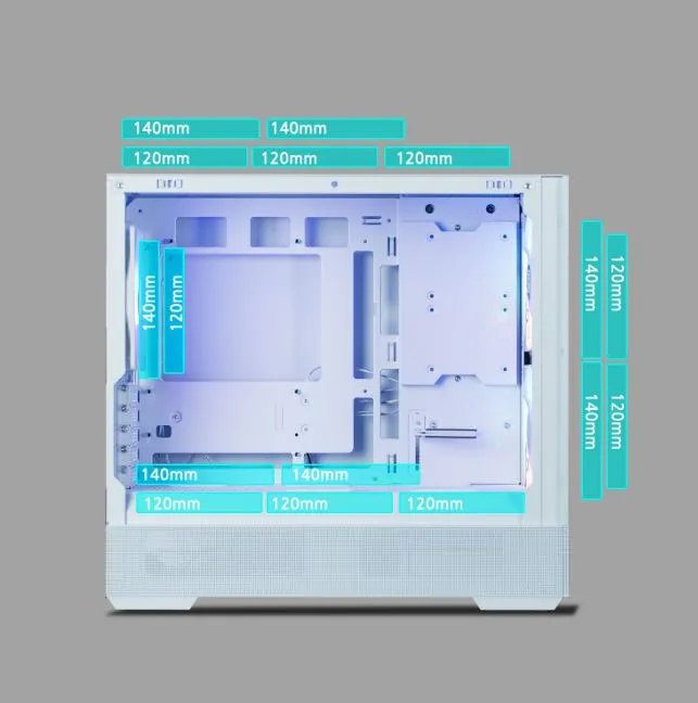 Корпус Zalman P30 Air White без БЖ - мініатюра 22